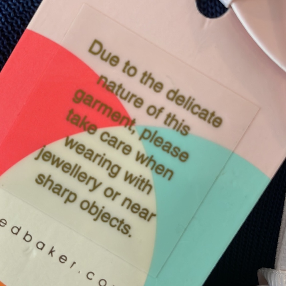 Ted Baker semi sheer tank top - Picture 9 of 11